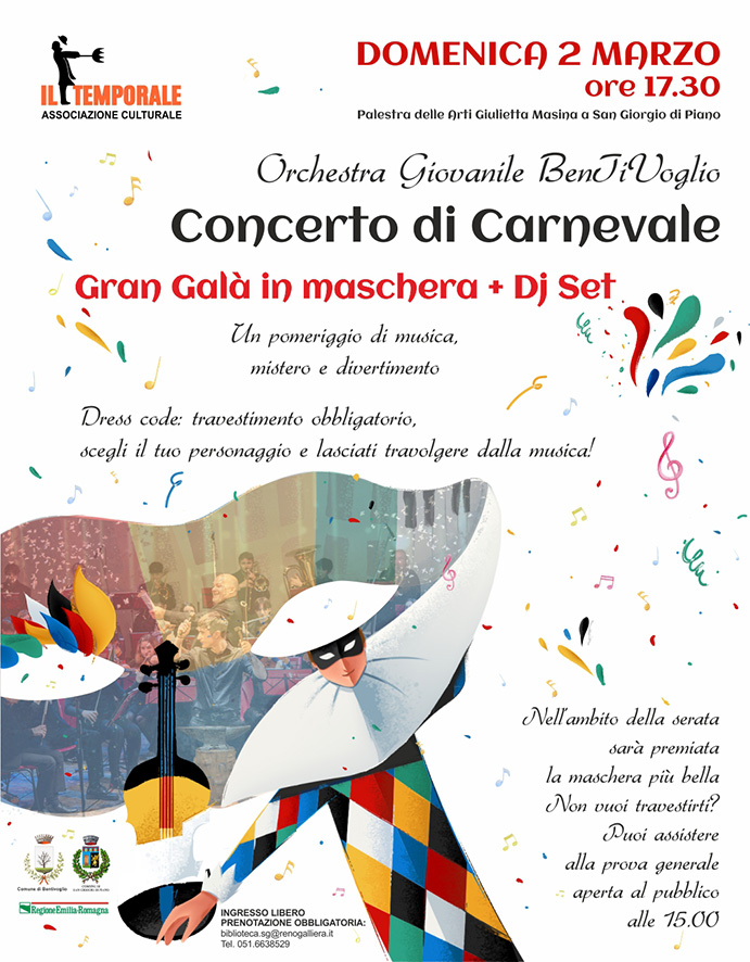 Concerto di Carnevale_Orchestra Giovanile BenTiVoglio_2025